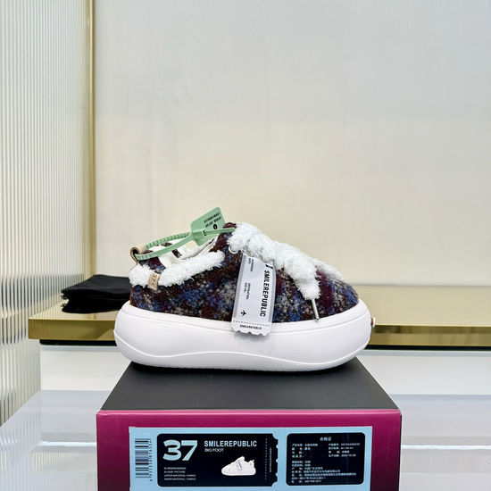 SMILEREPUBLIC Premium Canvas Thick Sole Comfortable Durable Casual Daily Sneakers