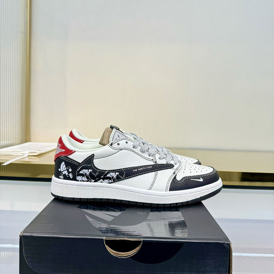 Nike Premium Custom Low Top Retro Basketball Shoes With Box