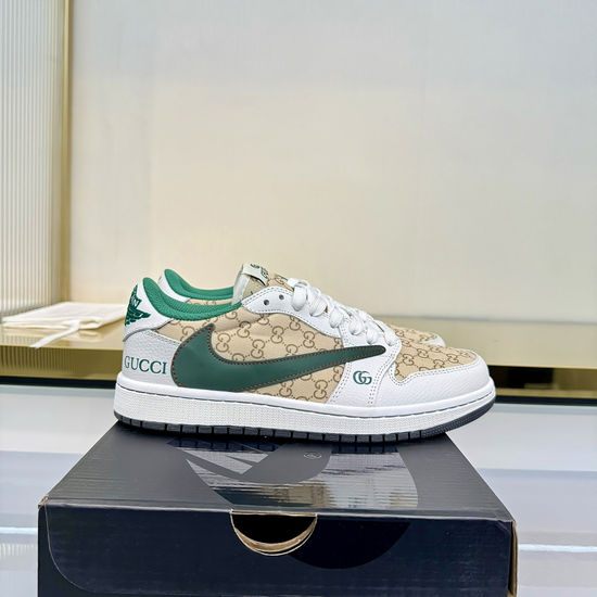 Nike Premium Custom Low Top Retro Basketball Shoes With Box
