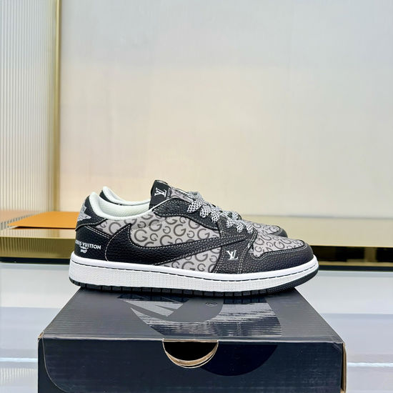 Nike Premium Custom Low Top Retro Basketball Shoes With Box