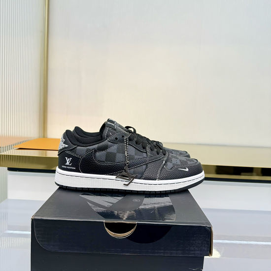 Nike Premium Custom Low Top Retro Basketball Shoes With Box