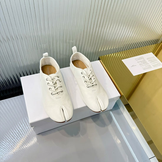 Maison Margiela Soft Split Toe Sheepskin Comfort Casual Shoes