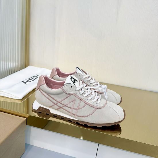 ASH Suede Casual Sneakers Comfort Lightweight Walking Shoes