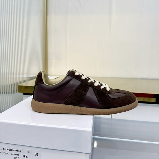 Maison Margiela Genuine Leather Soft Lining Casual Daily Trainers