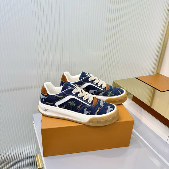 Louis Vuitton LV Luxury Walking Shoes with Air Cushion Sole