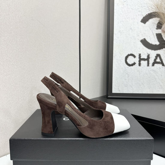 Chanel Classic Sheepskin Slides with Luxury Packaging