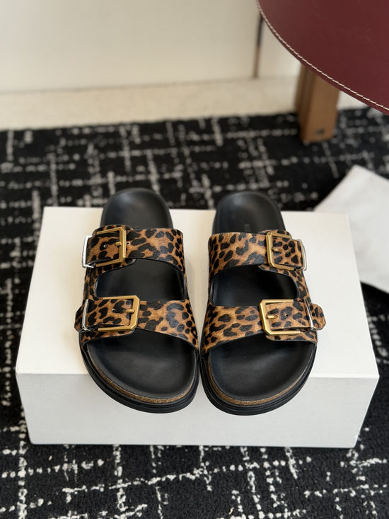 The Row Minimalist Textured Flat Slippers Soft Premium Upper
