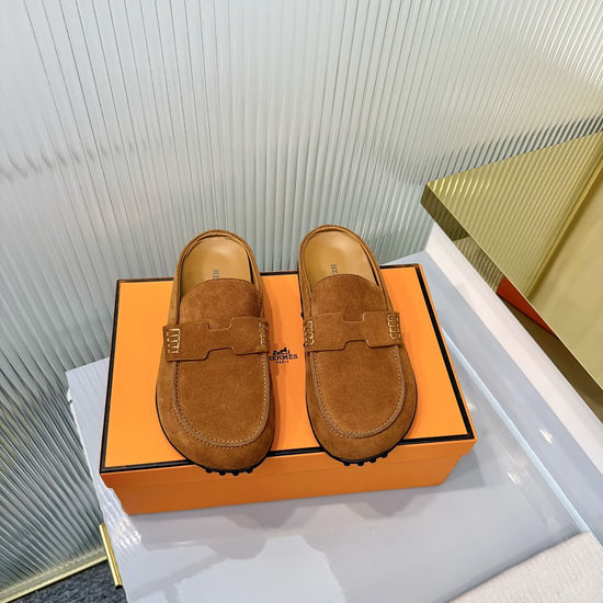 Hermes Exclusive Handcrafted Leather Footwear