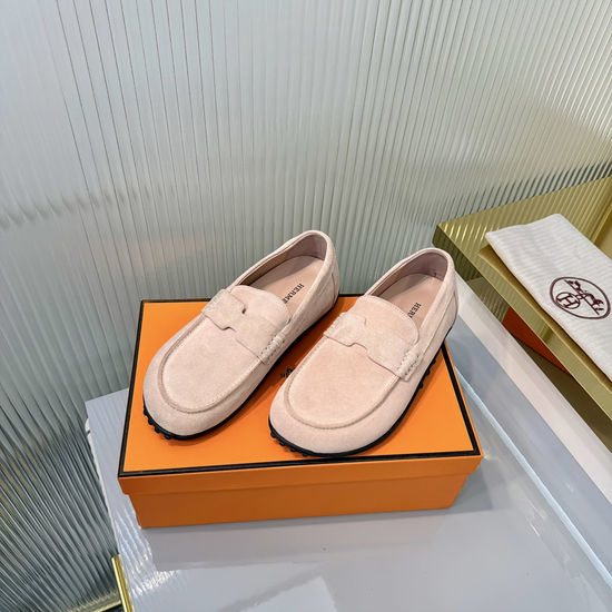 Hermes Premium Handcrafted Leather Loafers
