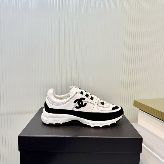 Chanel Premium Leather Sneakers with Upgraded Comfort