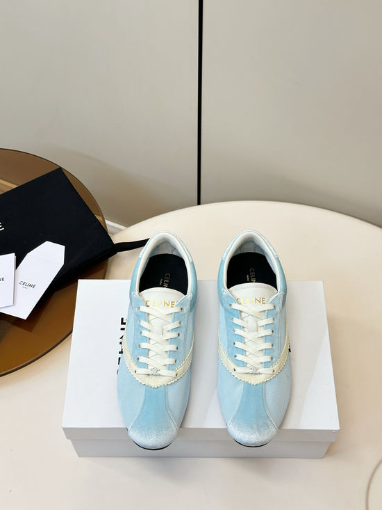 Celine Classic Retro Casual Trainers With Non-slip Rubber Sole