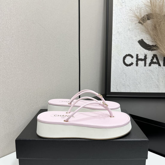 Chanel Satin Upper Soft Foam Sole Comfort Sandals