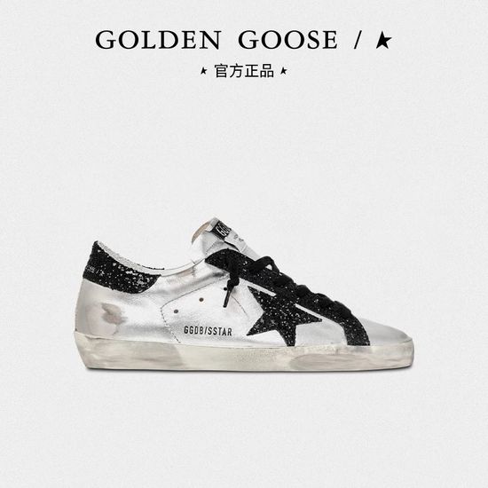 Golden Goose Classic Distressed Casual Sneakers Comfortable Leather Upper Daily Shoes