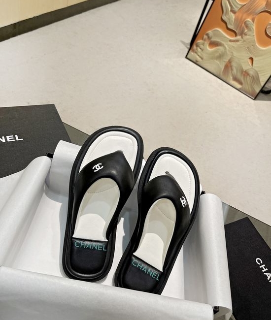Chanel Premium Soft Leather Casual Comfortable Daily Shoes