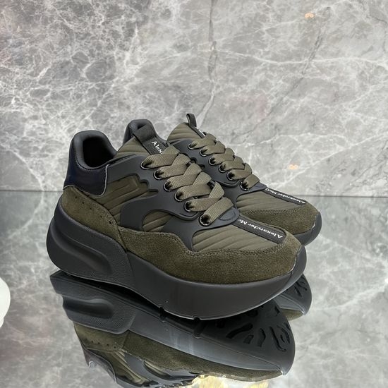 McQueen Premium Thick Sole Chunky Casual Sneakers