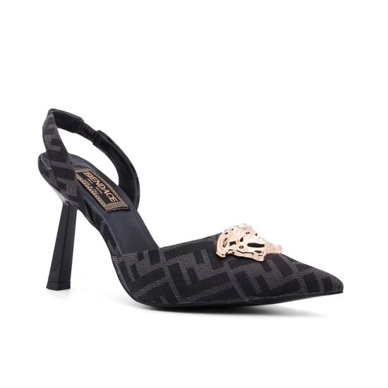 Fendi Casual Comfortable Plaid Upper Walking Shoes