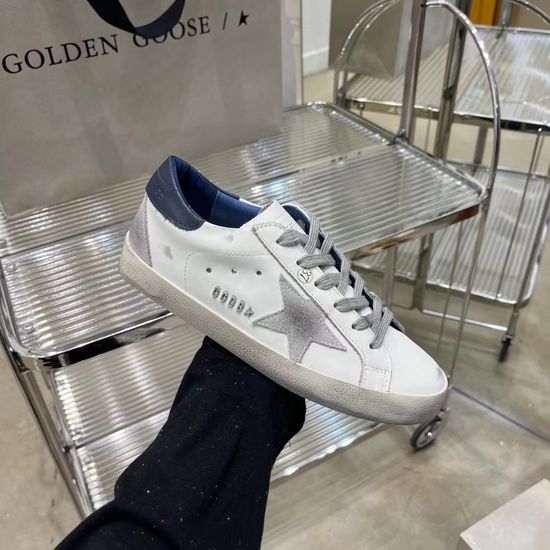 Golden Goose Premium Dark Distressed Casual Shoes Soft Lining Non-slip Daily Sneakers