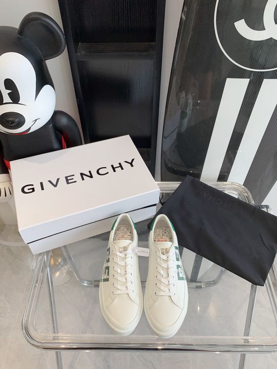 Givenchy Premium Cowhide Upper Classic Low Top Casual Sneakers