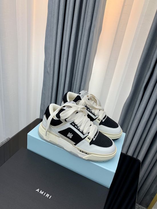 Ami Premium Casual Leather Sneakers Comfortable Platform Daily Shoes