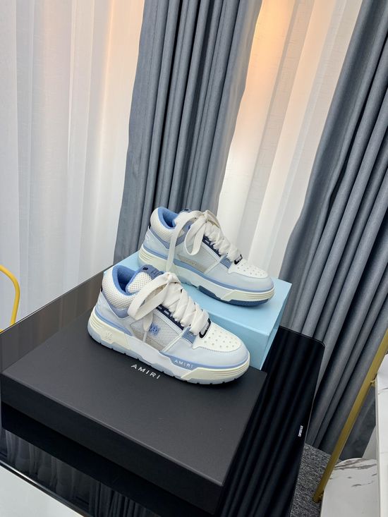Ami Premium Casual Leather Sneakers Comfortable Platform Daily Shoes