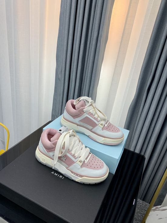 Ami Premium Casual Leather Sneakers Comfortable Platform Daily Shoes