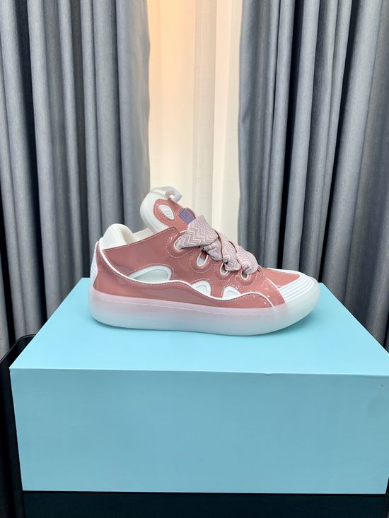 Lanvin Premium Leather Versatile Daily Casual Sneakers