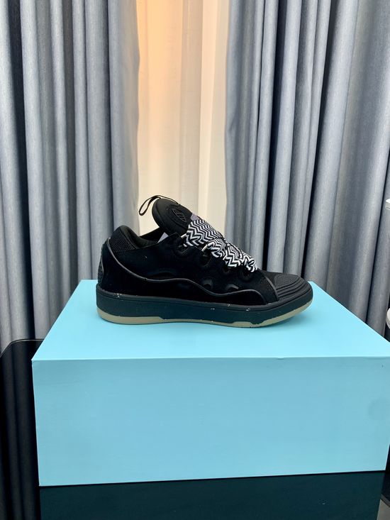 Lanvin Premium Leather Versatile Daily Casual Sneakers