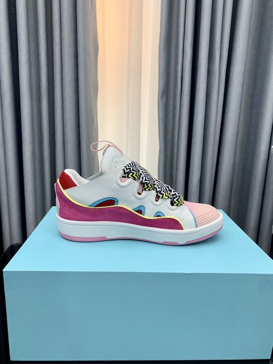 Lanvin Premium Leather Versatile Daily Casual Sneakers