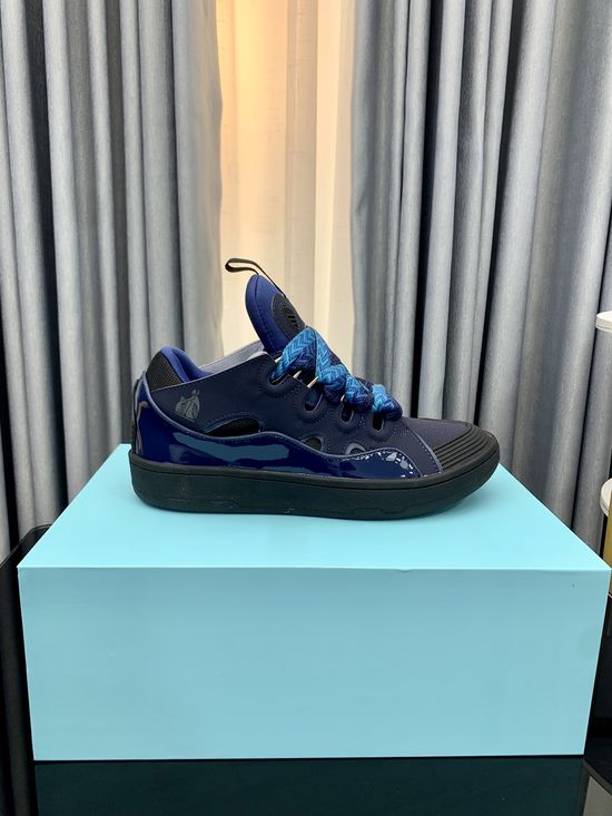 Lanvin Premium Leather Versatile Daily Casual Sneakers