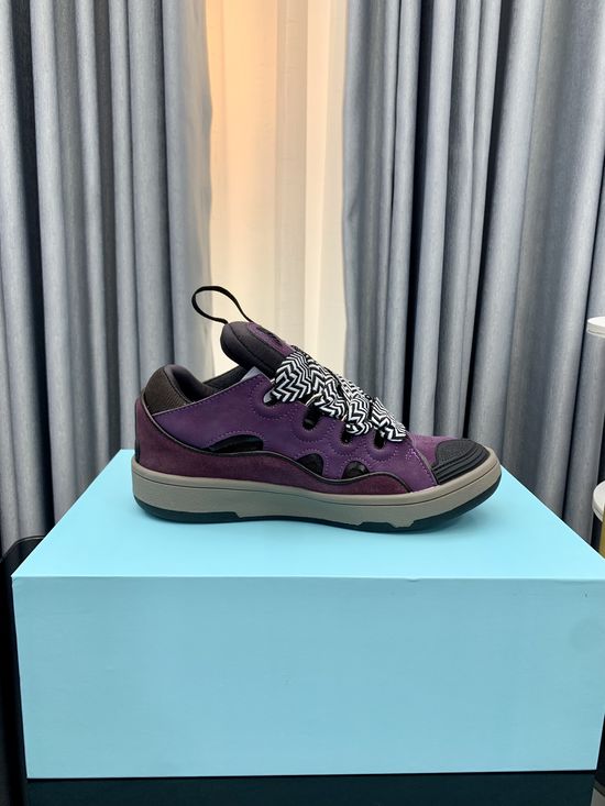 Lanvin Premium Leather Versatile Daily Casual Sneakers