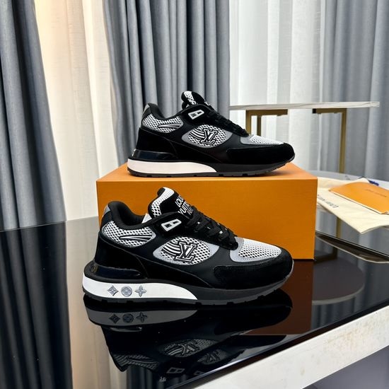 Louis Vuitton LV Gradient Glowing Upper Embroidered Logo Sneakers