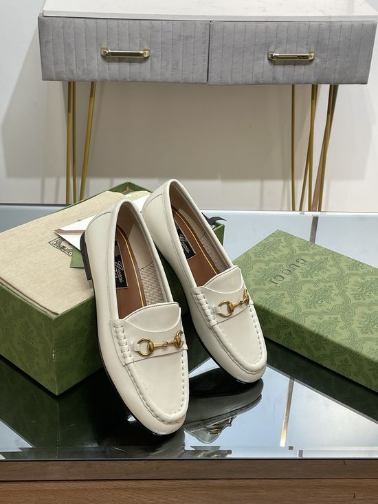 Gucci Classic Horsebit Loafers Premium Leather Upper Soft Lining