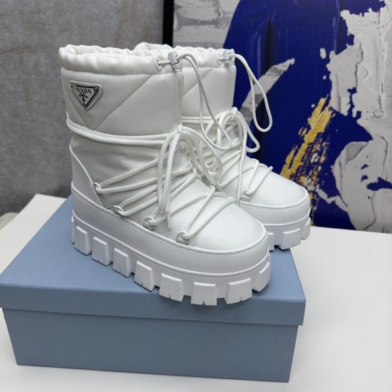 Prada Waterproof Warm Short Shaft Non-Slip Snow Boots