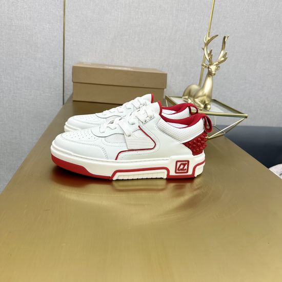 Christian Louboutine Premium Thick Sole Embellished Comfortable Casual Sneakers