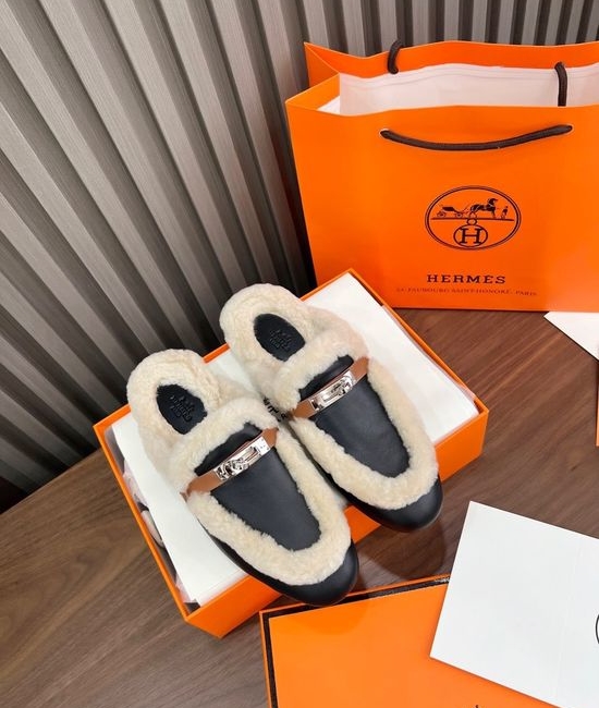 Hermes Premium Suede Handmade Loafers Comfortable Holiday Walking Shoes
