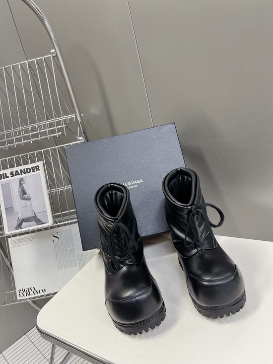 Balenciaga Warm Non-Slip Winter Snow Boots for Outdoor Wear