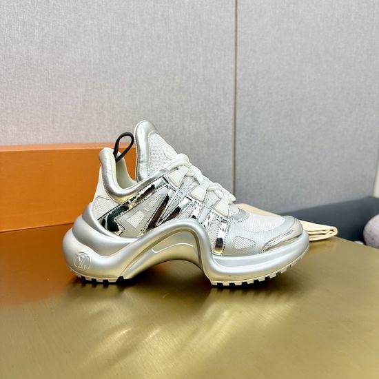 Louis Vuitton LV Wave Sole Chunky Casual Fashion Sneakers