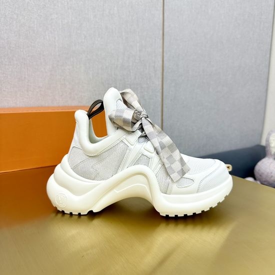 Louis Vuitton LV Wave Sole Chunky Casual Fashion Sneakers