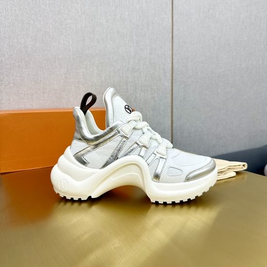 Louis Vuitton LV Wave Sole Chunky Casual Fashion Sneakers