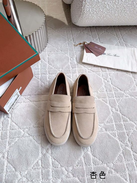 Loro Piana Classic Suede Loafers Comfortable For All Day Wear