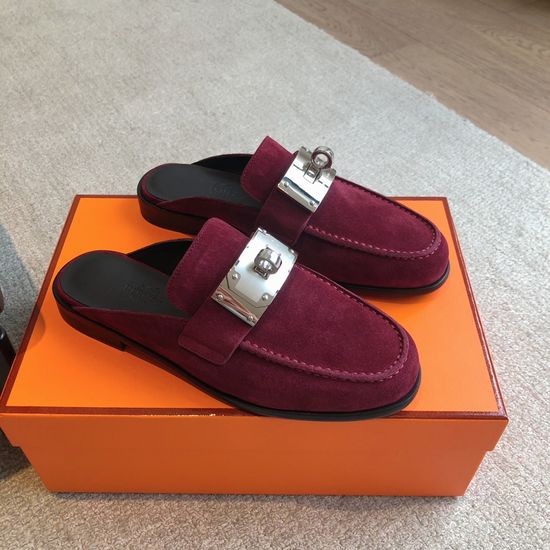 Hermes Premium Leather Elevated Shoes Breathable Comfy Fashion Footwear