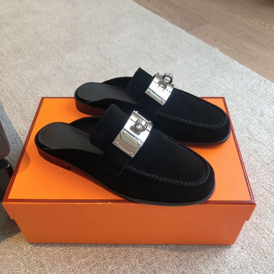 Hermes Premium Leather Elevated Shoes Breathable Comfy Fashion Footwear