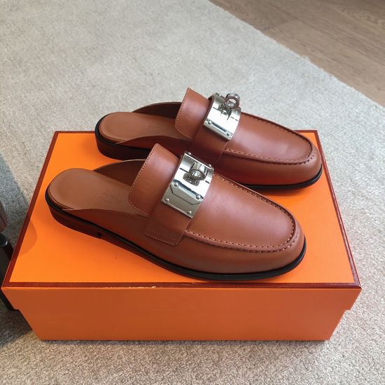 Hermes Premium Leather Elevated Shoes Breathable Comfy Fashion Footwear