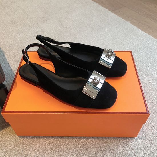 Hermes Premium Leather Elevated Shoes Breathable Comfy Fashion Footwear