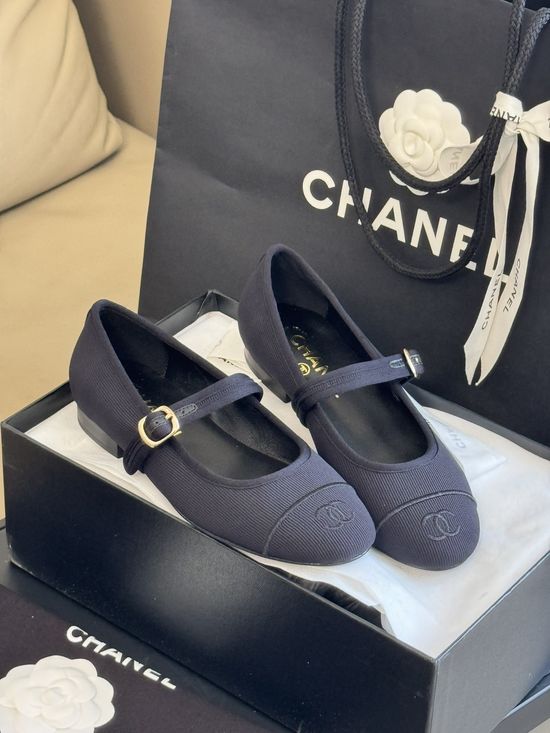 Chanel Exquisite Mary Jane Shoes Comfortable Wear-resistant Sole