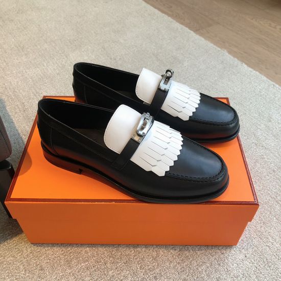 Hermes Premium Leather Elevated Shoes Breathable Comfy Fashion Footwear