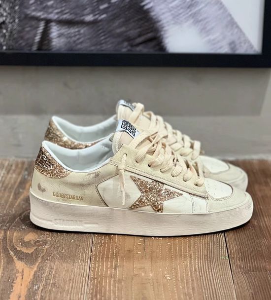 Golden Goose Premium Retro Distressed Thick Sole Comfort Casual Sneakers