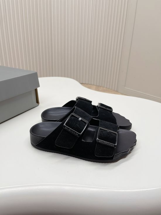 Balenciaga Five-toe Design Mule Slippers Soft Upper Comfortable Sole
