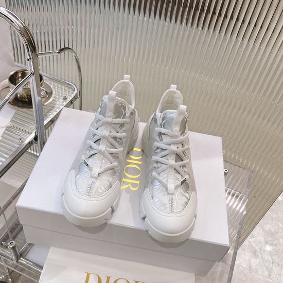 Christian Dior Casual Breathable Chunky Sneakers with Non-slip Sole