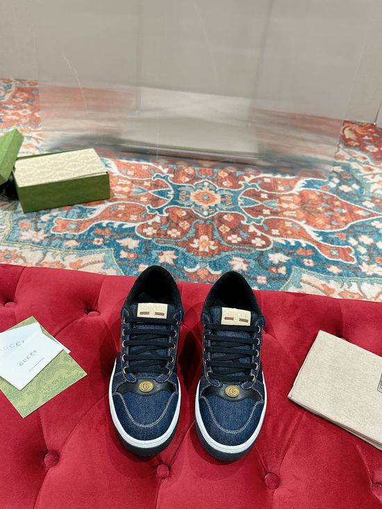 Gucci Premium Vintage Casual Shoes with Detachable Cherry Ornament